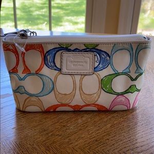 Coach Multi-Color Cosmetic Case